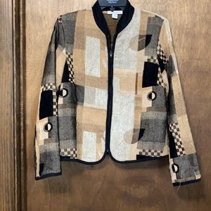 Dress Barn zip sweater